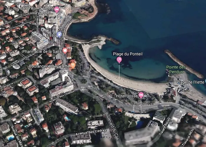 Appartement L'orangerie Du Ponteil, Quartier De L'ilette Antibes